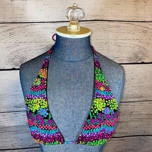 O’Neill Floral Triangle Bikini Top